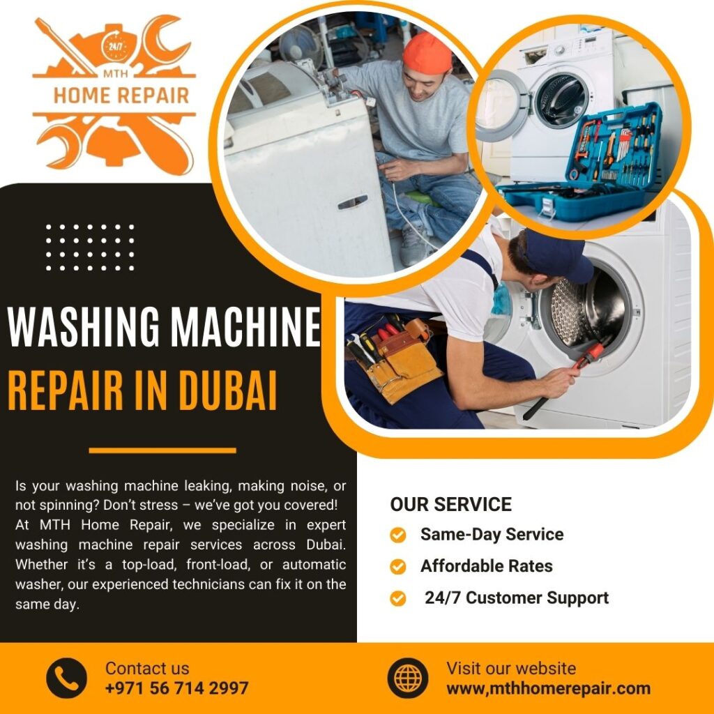 Washing Machine Repair in Dubai
