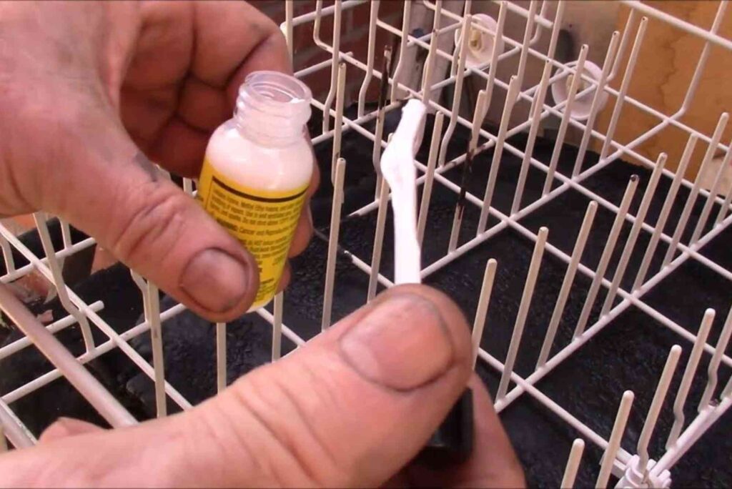dishwasher rack repair coating