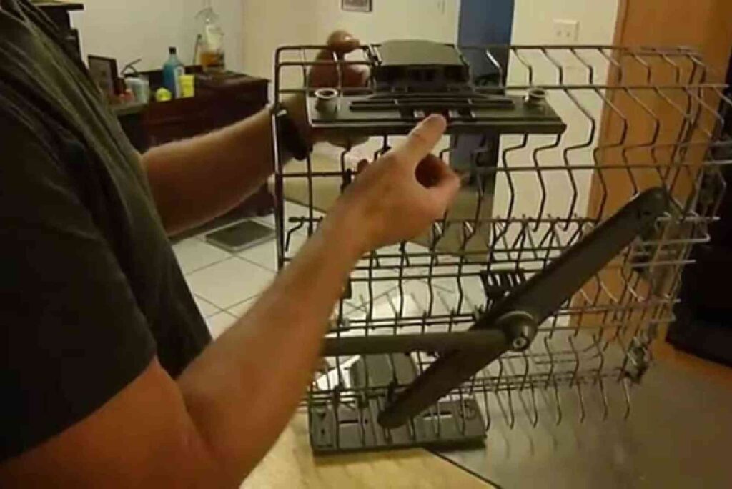 how to repair dishwasher rack