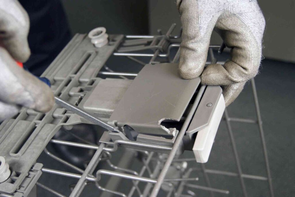 kenmore dishwasher top rack repair