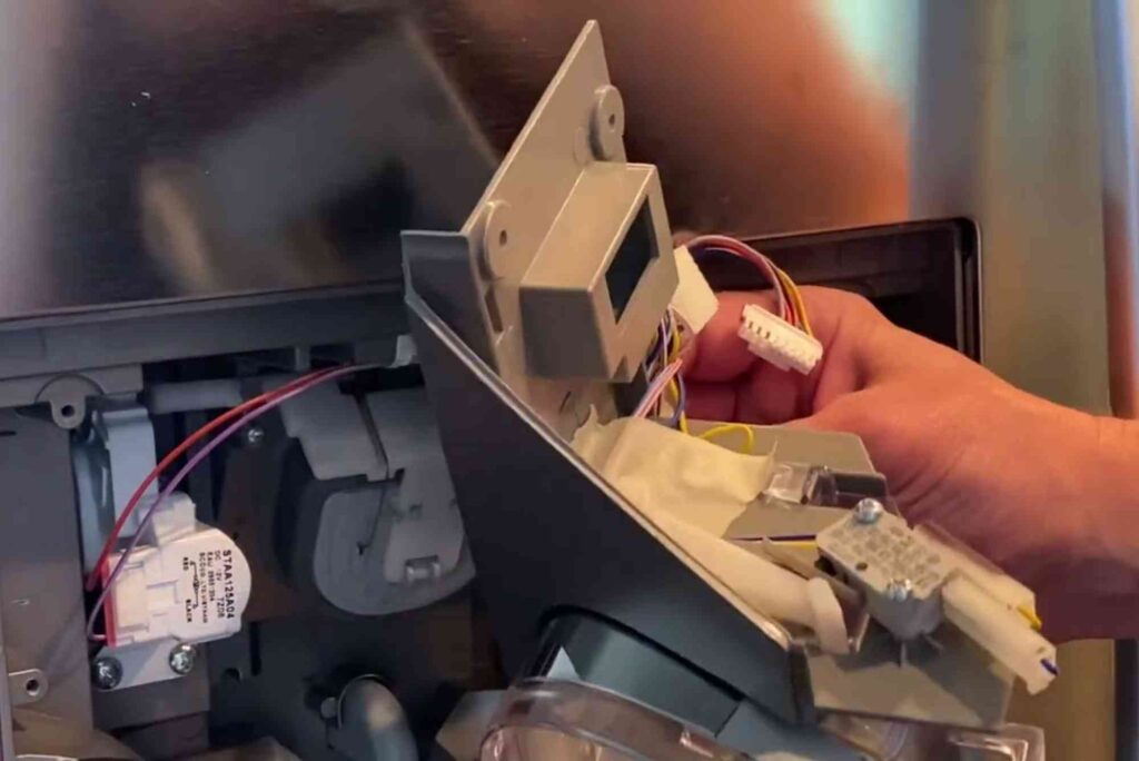 kenmore refrigerator water dispenser paddle repair