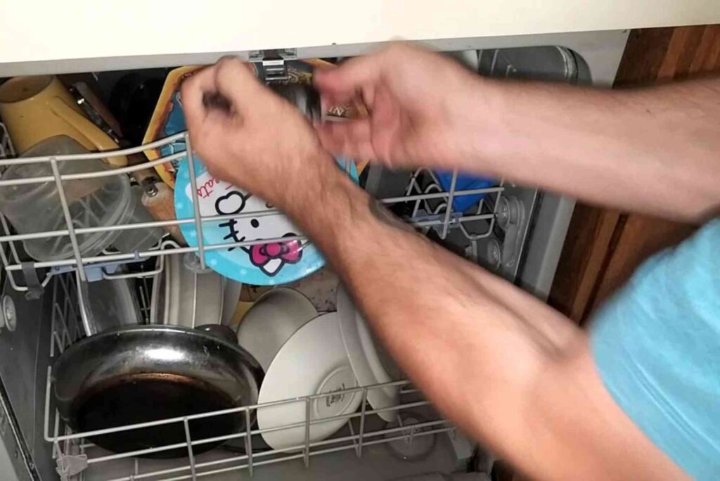 whirlpool dishwasher handle repair