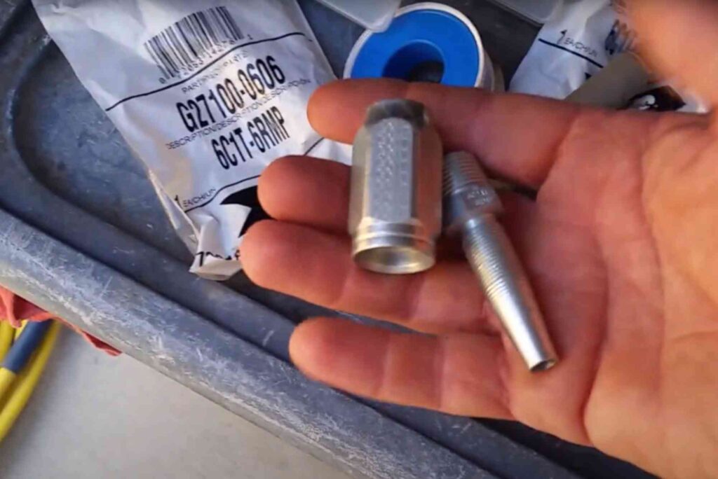 how to repair pressure washer hose